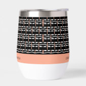 ハッピーバースデーおばあちゃんエスニックアフリカアートパターン (左面)