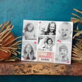 ハッピーバースデーおばあちゃんパーソナライズされたフォトコラージュ フォトプラーク (側面)