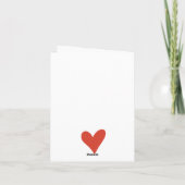 ハッピーバースデーおばあちゃん、おばさん、姉妹など。 サンキューカード (裏面)