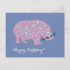 ハッピーバースデーおもしろいはがき ポストカード