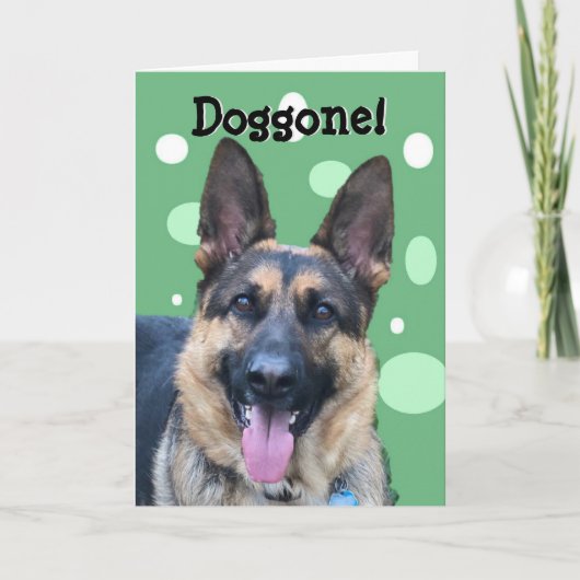 ハッピーバースデーおもしろいカード カード (正面)