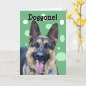 ハッピーバースデーおもしろいカード カード (黄色い花)