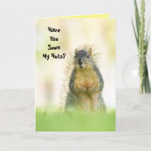 ハッピーバースデーおもしろいカード カード (正面)