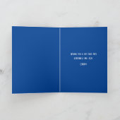 ハッピーバースデーおもしろいクールキャットマイタイ カード (内部)