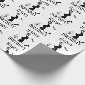 ハッピーバースデーおもしろいダシュンドラッピング紙 ラッピングペーパー (角)