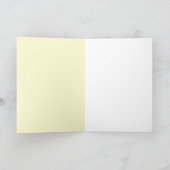 ハッピーバースデーおもしろいビッグフットサスカッチ カード (内部)