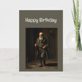 ハッピーバースデーおもしろいヤング今オールド カード