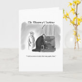 ハッピーバースデーおもしろいユーモア用グリーティングカード カード (黄色い花)