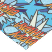 ハッピーバースデーおもしろいレトロ漫画帳 テーブルクロス (アングル)