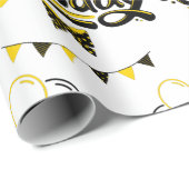 ハッピーバースデーおもしろい包装紙 ラッピングペーパー (ロールコーナー)