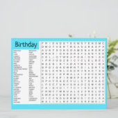 ハッピーバースデーおもしろい遊カード 案内状 (スタンド正面)