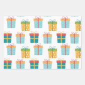 ハッピーバースデーおもしろい ラッピングペーパーシート (正面)