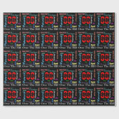 ハッピーバースデーおもしろいDIY時代 ラッピングペーパー (フラット)