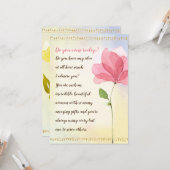 ハッピーバースデーお前は立派だ!カード カード (正面/裏面インサイチュ)