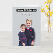 ハッピーバースデーお姉ちゃん!カード カード (黄色い花)