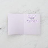 ハッピーバースデーお気に入りのアーティスカラフル絵を描トアー カード (内部)