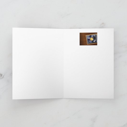 ハッピーバースデーお気に入りのゴールデンオルディおもしろいオールドエイジ カード (内部)