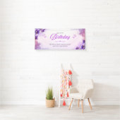 ハッピーバースデーお祝いバナー 横断幕 (インサイチュ)