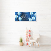 ハッピーバースデーお祝いバナー 横断幕 (インサイチュ)