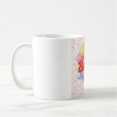 「ハッピーバースデーお祝いマグ」 コーヒーマグカップ (左)