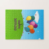 ハッピーバースデーお祝い ジグソーパズル (横)