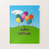 ハッピーバースデーお祝い ジグソーパズル (縦)