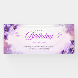 ハッピーバースデーお祝い バナー 横断幕