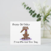 ハッピーバースデーからの自分 ポストカード (スタンド正面)