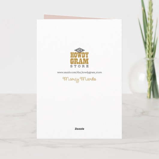 「ハッピーバースデーからの集団おもしろい」 カード (裏面)