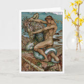 ハッピーバースデーからヒーロー カード (黄色い花)