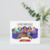 ハッピーバースデーからブッククラブ ポストカード (スタンド正面)
