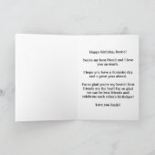 ハッピーバースデーから私のビーシー シーズンカード (内部)