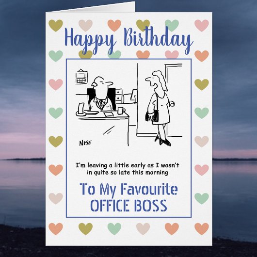 ハッピーバースデーから自分のOfficeボス