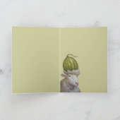 ハッピーバースデーからEweカード カード (内部)