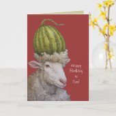 ハッピーバースデーからEweカード カード (黄色い花)