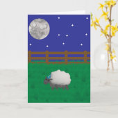 ハッピーバースデーからEWE カード (黄色い花)