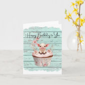 ハッピーバースデーからYouカード カード (黄色い花)