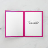 ハッピーバースデーかわいいキティキャットガールズ誕生日 カード (内部)