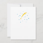 ハッピーバースデーかわいい犬パピー射撃、 発砲スターカード (裏面)