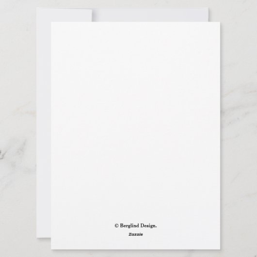 ハッピーバースデーかわいらしピンクチューリップシンプルフローラおもしろい シーズンカード (裏面)