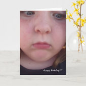 ハッピーバースデーか。か。か。 カード (黄色い花)