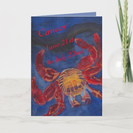 ハッピーバースデーがん カード (正面)