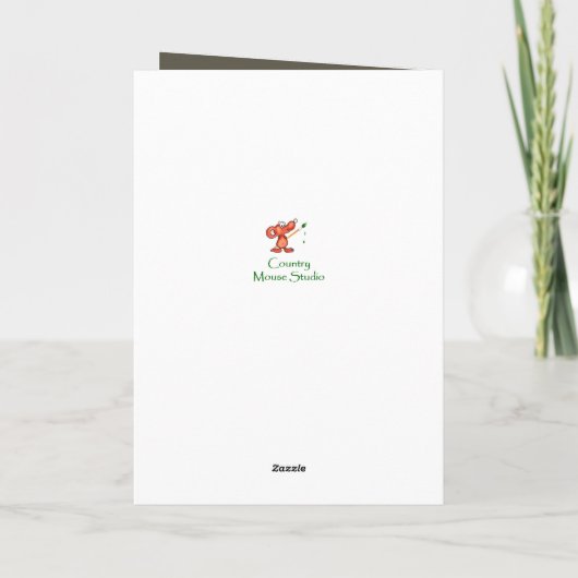 ハッピーバースデーがカードを嫌ファンシーう カード (裏面)