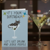 ハッピーバースデーが人を飲判断しよう カード