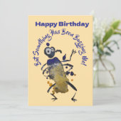 ハッピーバースデーが何か気になる カード (スタンド正面)