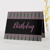 ハッピーバースデーが君に挨拶のカードを頼む カード (黄色い花)