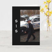 ハッピーバースデーが必要です**SIS** カード (黄色い花)