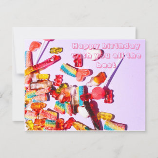 ハッピーバースデーが皆さんをお望み最高のです ポストカード