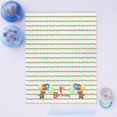 ハッピーバースデーくまのスクラップブックの紙5 チラシ (シングル)