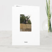 ハッピーバースデーこのヤギ!-カード カード (裏面)